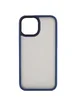TPU+PC чехол Metal Buttons для Apple iPhone 13 mini (5.4") Синий
