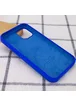 Чехол Silicone Case Full Protective (AA) для Apple iPhone 13 mini (5.4") Синий / Shiny blue