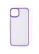 TPU+PC чехол Metal Buttons для Apple iPhone 13 mini (5.4") Сиреневый