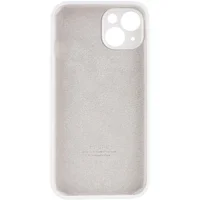Чехол Silicone Case Full Camera Protective (AA) для Apple iPhone 13 mini (5.4") Белый / White