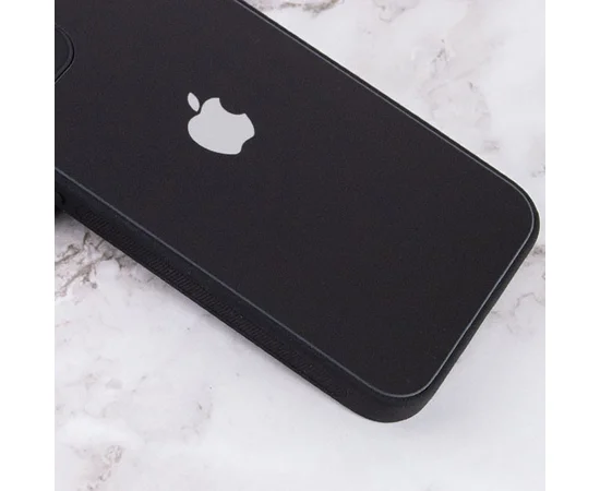 TPU+Glass чехол Matte Candy Full camera для Apple iPhone 13 mini (5.4") Черный