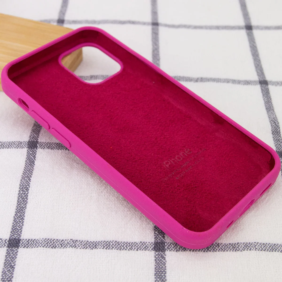 Чохол Silicone Case Full Protective (AA) для Apple iPhone 13 mini (5.4 ") Малиновий / Dragon Fruit