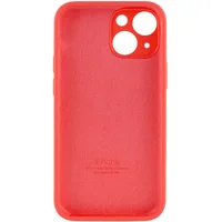 Чехол Silicone Case Full Camera Protective (AA) для Apple iPhone 13 mini (5.4") Оранжевый / Pink citrus