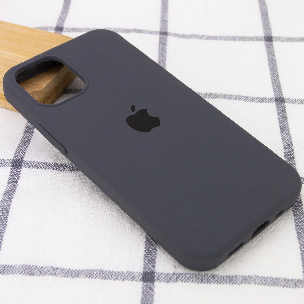 Чехол Silicone Case Full Protective (AA) для Apple iPhone 13 mini (5.4") Серый / Dark Grey