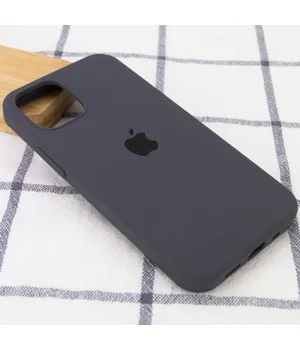 Чохол Silicone Case Full Protective (AA) для Apple iPhone 13 mini (5.4 ") Сірий / Dark Grey