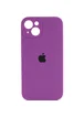 Чехол Silicone Case Full Camera Protective (AA) для Apple iPhone 13 mini (5.4") Фиолетовый / Grape
