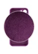 Чехол Silicone Case Full Camera Protective (AA) для Apple iPhone 13 mini (5.4") Фиолетовый / Grape