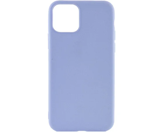 Силиконовый чехол Candy для Apple iPhone 13 mini (5.4") Голубой / Lilac Blue