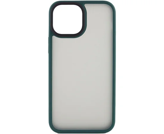 TPU+PC чехол Metal Buttons для Apple iPhone 13 mini (5.4") Зеленый