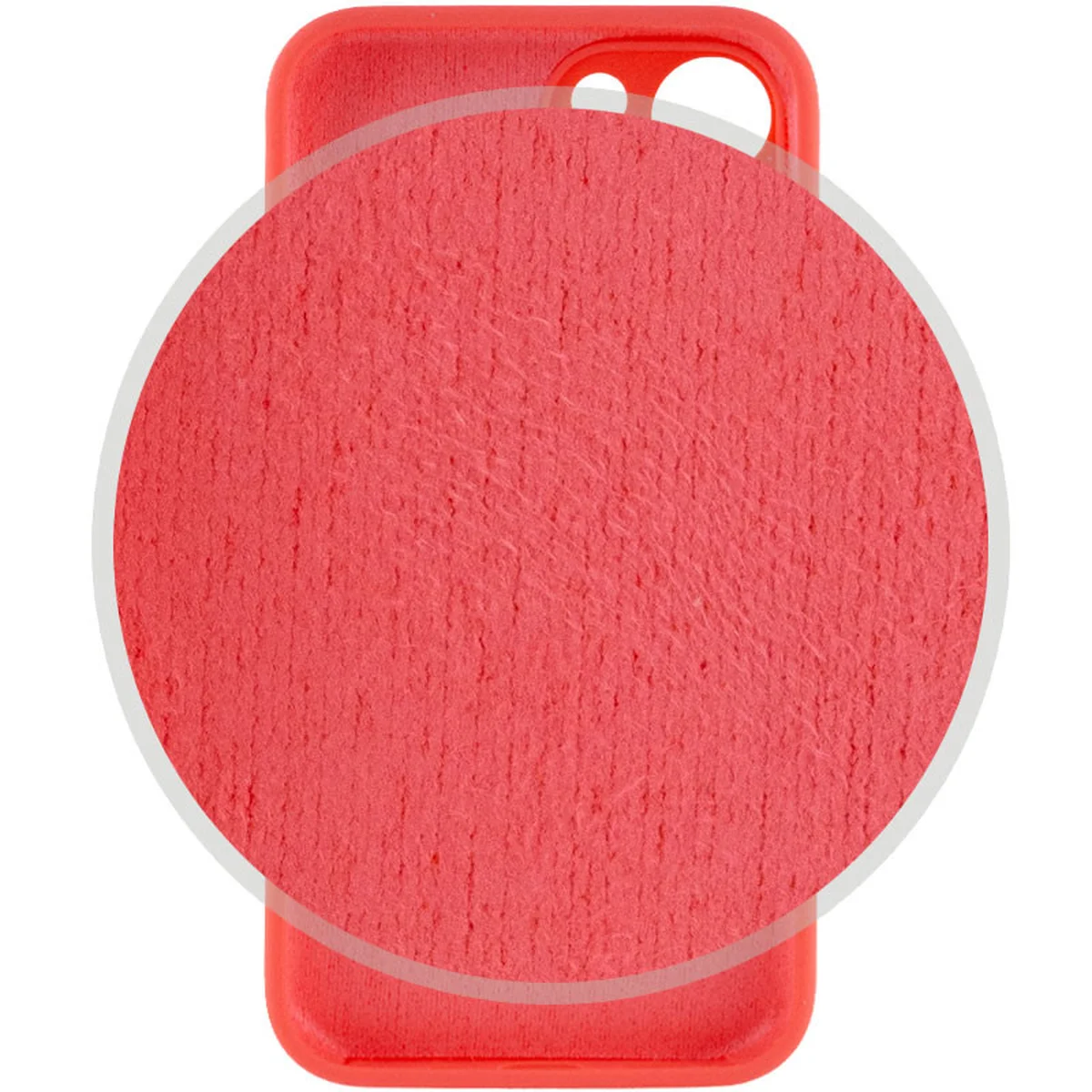 Чехол Silicone Case Full Camera Protective (AA) для Apple iPhone 13 mini (5.4") Оранжевый / Pink citrus