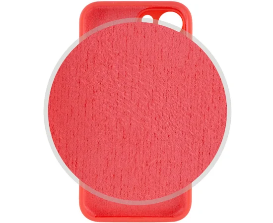 Чехол Silicone Case Full Camera Protective (AA) для Apple iPhone 13 mini (5.4") Оранжевый / Pink citrus
