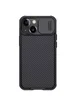 Карбоновая накладка Nillkin Camshield (шторка на камеру) для Apple iPhone 13 mini (5.4") Черный / Black