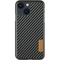 Карбоновая накладка G-Case Dark series для Apple iPhone 13 mini (5.4") Черный