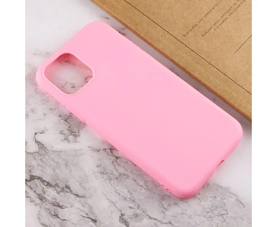 Силиконовый чехол Candy для Apple iPhone 13 mini (5.4") Розовый