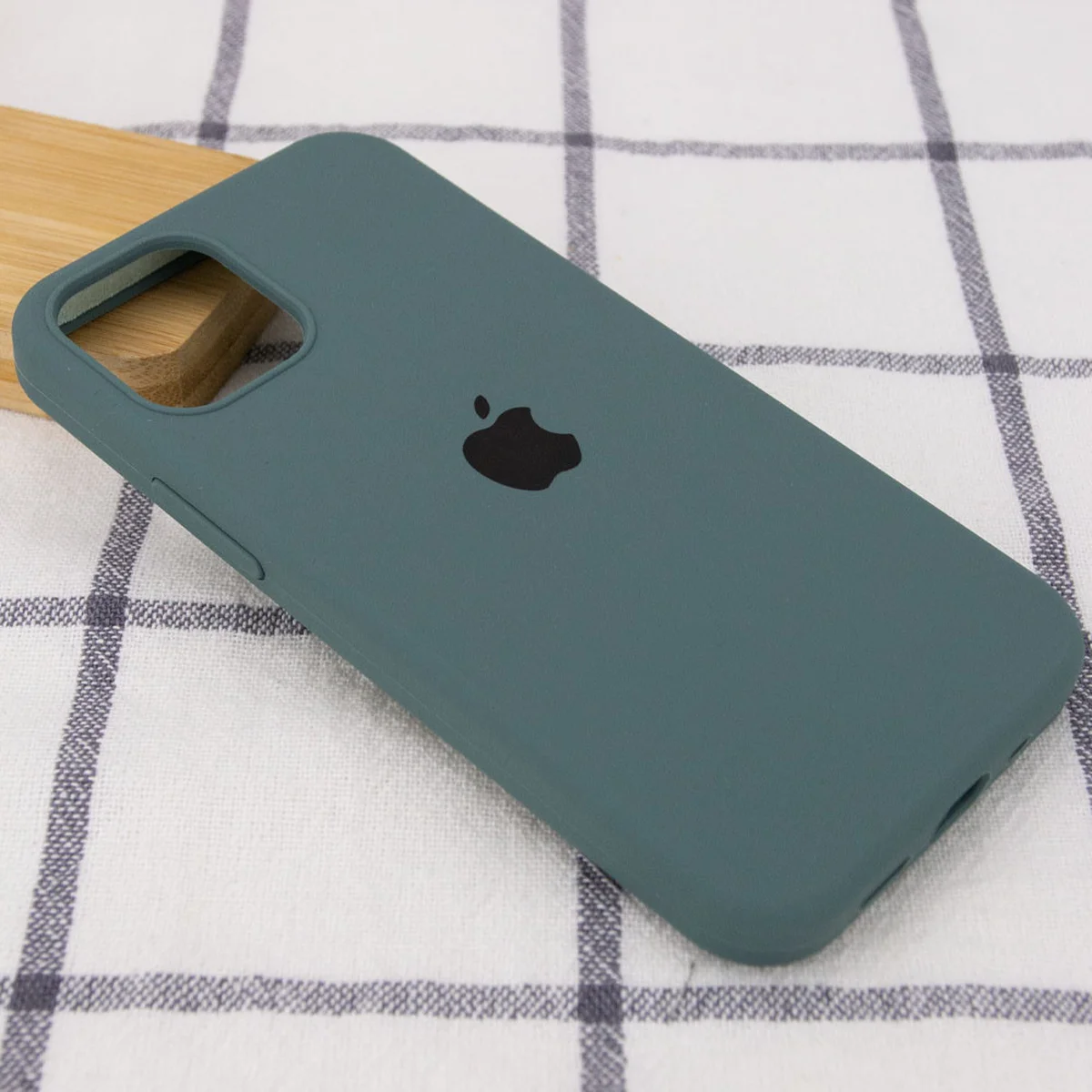 Чехол Silicone Case Full Protective (AA) для Apple iPhone 13 mini (5.4") Зеленый / Cactus