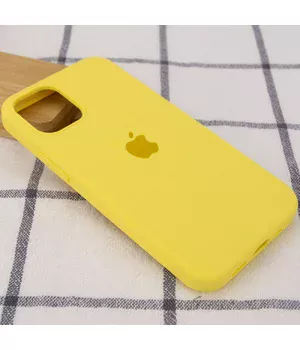 Чехол Silicone Case Full Protective (AA) для Apple iPhone 13 mini (5.4") Желтый / Yellow Чехол Silicone Case Full Protective (AA) для Apple iPhone 13 mini (5.4") Желтый / Yellow