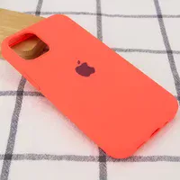 Чехол Silicone Case Full Protective (AA) для Apple iPhone 13 mini (5.4") Арбузный / Watermelon red