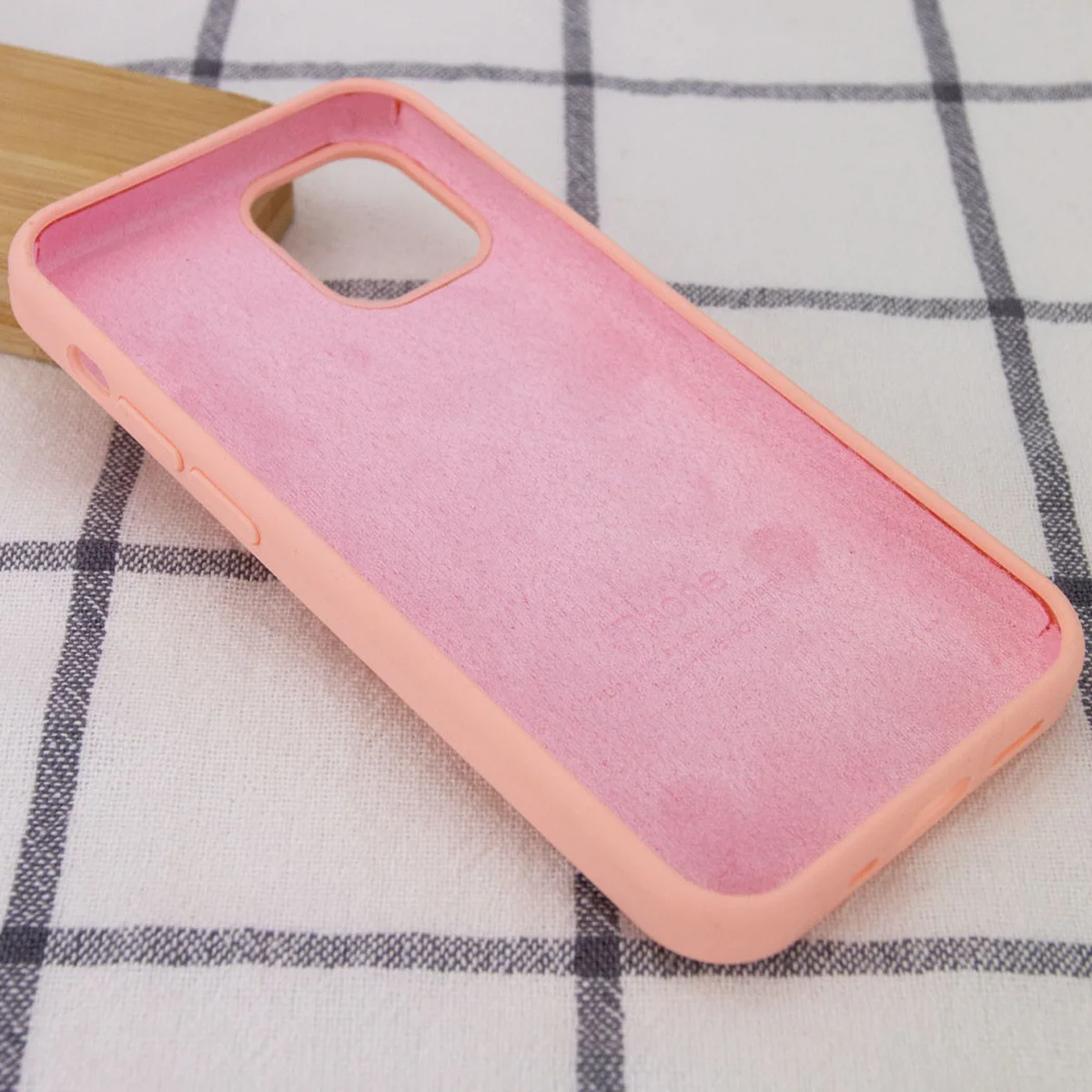 Чехол Silicone Case Full Protective (AA) для Apple iPhone 13 mini (5.4") Оранжевый / Grapefruit