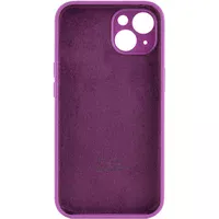 Чохол Silicone Case Full Camera Protective (AA) для Apple iPhone 13 mini (5.4") Фіолетовий / Grape