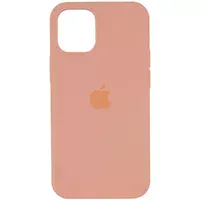 Чехол Silicone Case Full Protective (AA) для Apple iPhone 13 mini (5.4") Оранжевый / Grapefruit