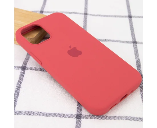 Чохол Silicone Case Full Protective (AA) для Apple iPhone 13 mini (5.4 ") Червоний / Camellia