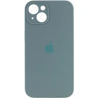 Чехол Silicone Case Full Camera Protective (AA) для Apple iPhone 13 mini (5.4") Зеленый / Pine green