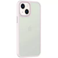 TPU+PC чохол Metal Buttons для Apple iPhone 13 mini (5.4") Рожевий