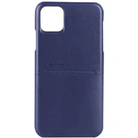 Шкіряна накладка G-Case Cardcool Series для Apple iPhone 13 mini (5.4") Синій