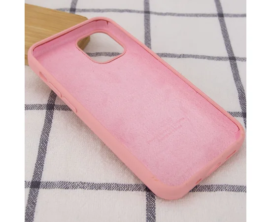 Чехол Silicone Case Full Protective (AA) для Apple iPhone 13 mini (5.4") Розовый / Pink
