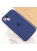 Чехол Silicone Case Full Camera Protective (AA) для Apple iPhone 13 mini (5.4") Синий / Deep navy