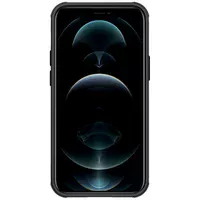 Карбоновая накладка Nillkin CamShield Pro Magnetic для Apple iPhone 13 mini (5.4") Черный
