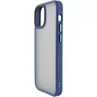 TPU+PC чехол Metal Buttons для Apple iPhone 13 mini (5.4") Синий