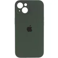 Чехол Silicone Case Full Camera Protective (AA) для Apple iPhone 13 mini (5.4") Зеленый / Cyprus Green