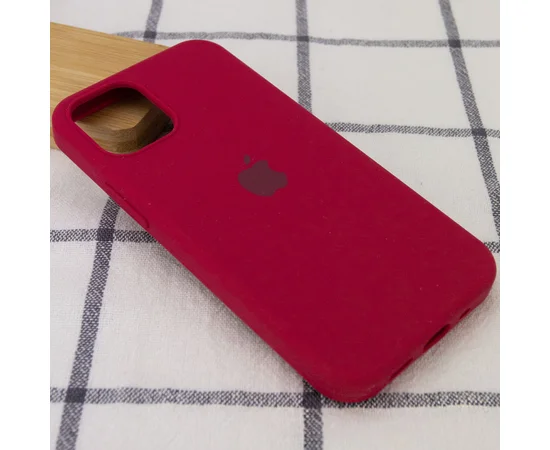 Чохол Silicone Case Full Protective (AA) для Apple iPhone 13 mini (5.4 ") Червоний / Rose Red