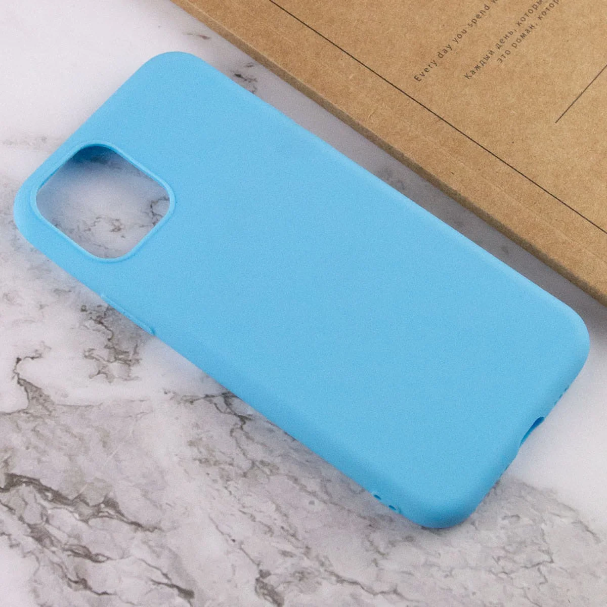 Силіконовий чохол Candy для Apple iPhone 13 mini (5.4") Синій