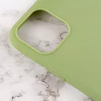 Силиконовый чехол Candy для Apple iPhone 13 mini (5.4") Фисташковый