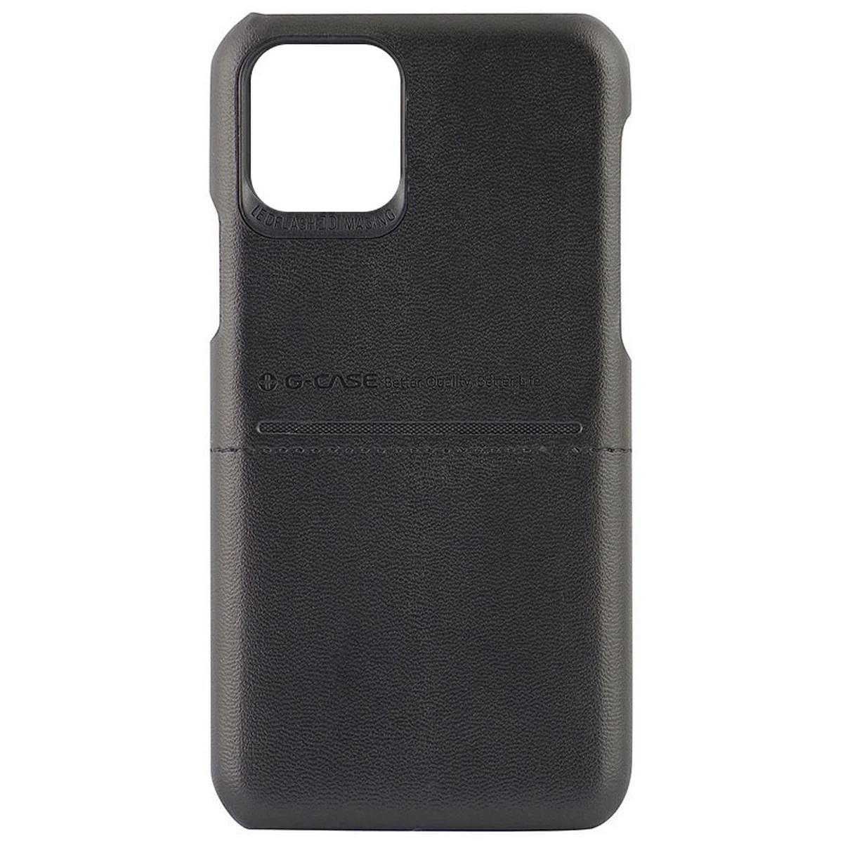 Шкіряна накладка G-Case Cardcool Series для Apple iPhone 13 mini (5.4") Чорний