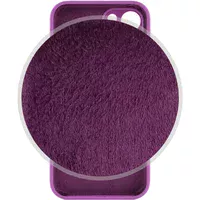 Чохол Silicone Case Full Camera Protective (AA) для Apple iPhone 13 mini (5.4") Фіолетовий / Grape
