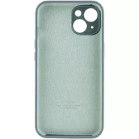 Чехол Silicone Case Full Camera Protective (AA) для Apple iPhone 13 mini (5.4") Зеленый / Pine green