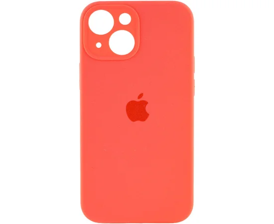 Чохол Silicone Case Full Camera Protective (AA) Apple iPhone 13 mini (5.4") Помаранчевий / Pink citrus