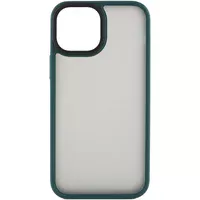 TPU+PC чехол Metal Buttons для Apple iPhone 13 mini (5.4") Зеленый