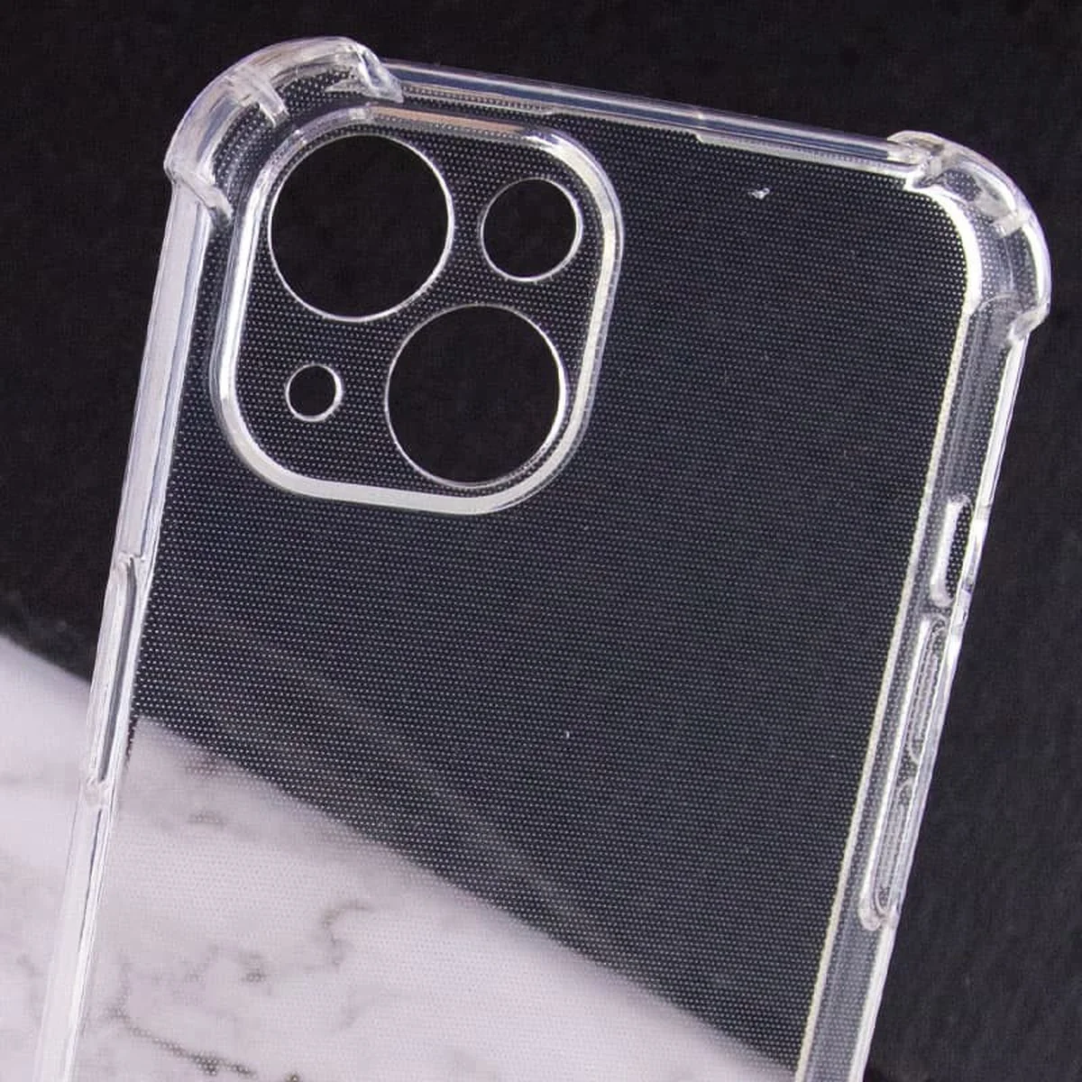 TPU чохол GETMAN Ease logo посилені кути для Apple iPhone 13 mini (5.4 ") Безбарвний (прозорий)