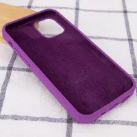 Чохол Silicone Case Full Protective (AA) для Apple iPhone 13 mini (5.4 ") Фіолетовий / Grape