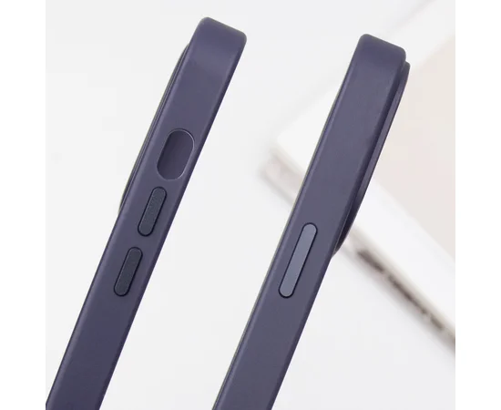 Кожаный чехол SnapCase with MagSafe для Apple iPhone 13 Pro Max (6.7") Dark Blue