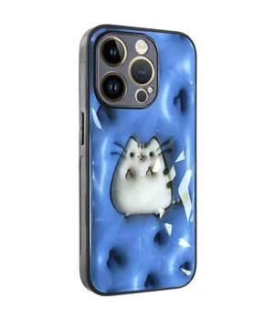 TPU+PC чехол Prisma Fluffie для Apple iPhone 13 Pro Max (6.7") Pusheen