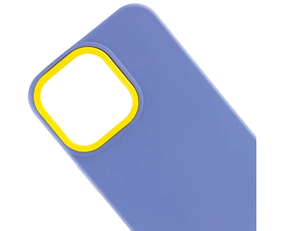 Чохол TPU+PC Bichromatic для Apple iPhone 13 Pro Max (6.7") Blue / Yellow