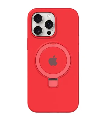 Чохол Silicone Case Full Protective with Ring для Apple iPhone 13 Pro Max (6.7") Red