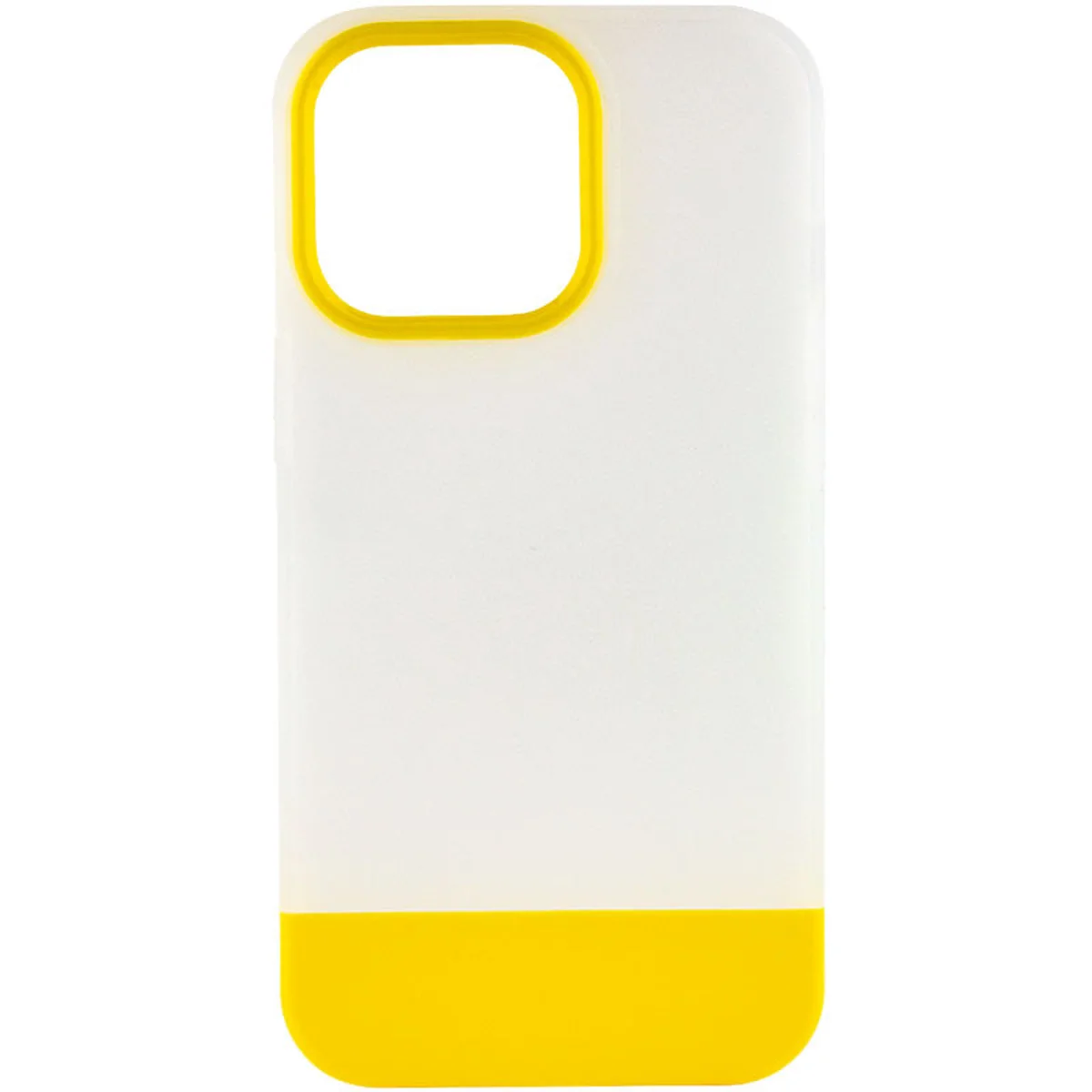 Чохол TPU+PC Bichromatic для Apple iPhone 13 Pro Max (6.7") Matte / Yellow