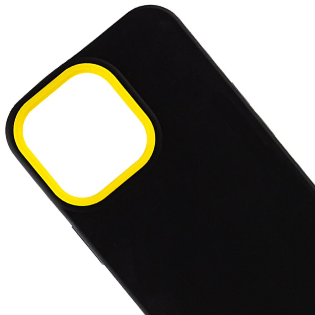 Чехол TPU+PC Bichromatic для Apple iPhone 13 Pro Max (6.7") Black / Yellow