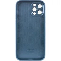 Чехол TPU+Glass Sapphire matte case для Apple iPhone 13 Pro Max (6.7") Navy Blue